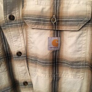 Carhartt flannel LG-long